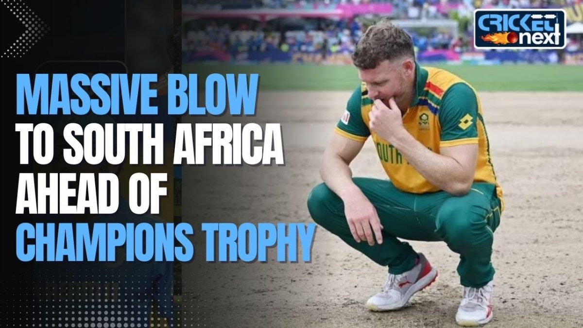 South Africa Suffer Huge Setback as David Miller Gets Injured Ahead of Champions Trophy 2025