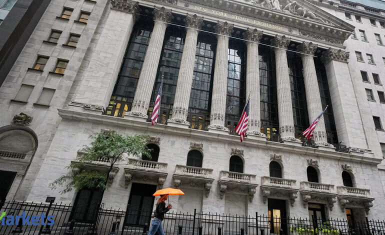 US stocks fall at open on tech selloff as concerns about hawkish Fed, AI spending mount