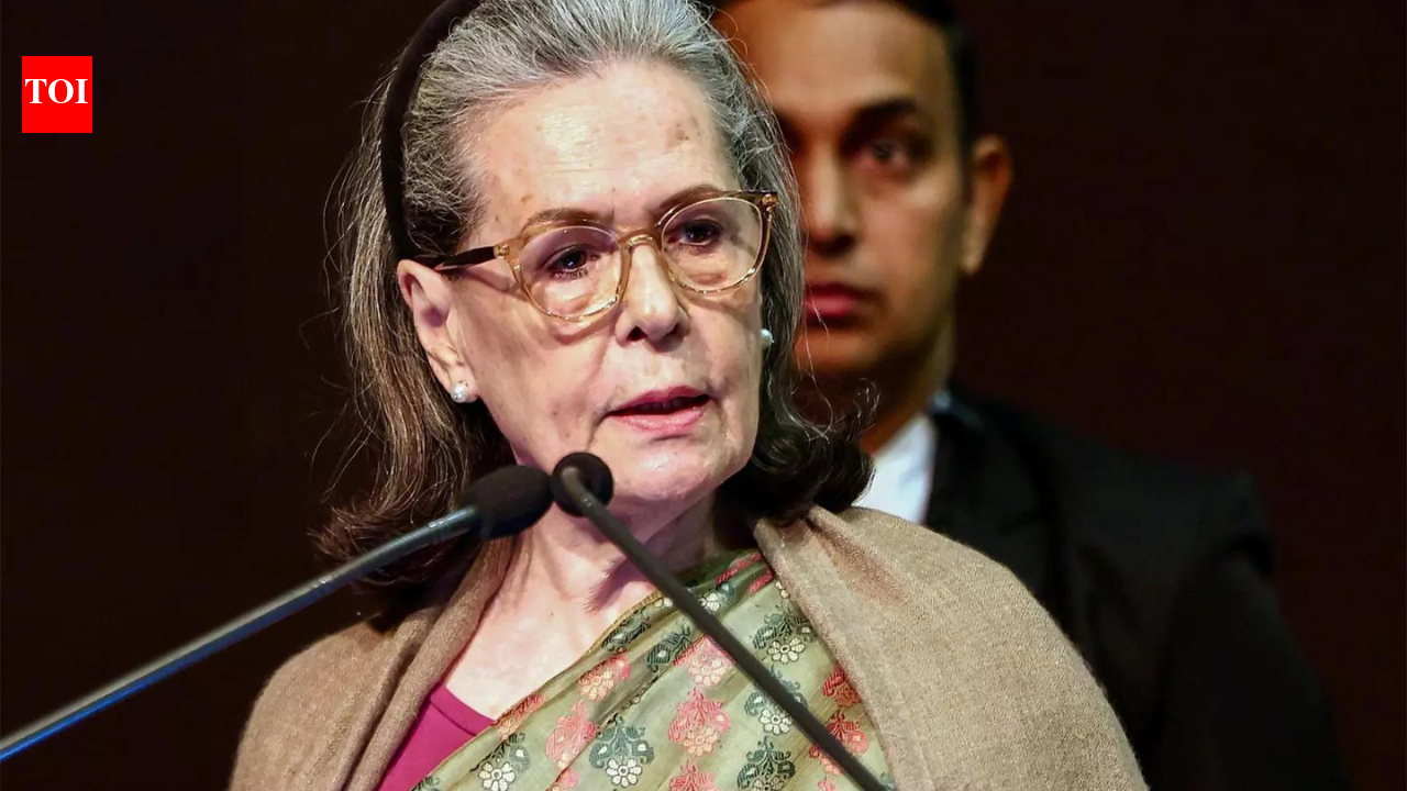 PM Modi govt’s silence on Gaza cost India morally, strategically, says Sonia Gandhi | India News