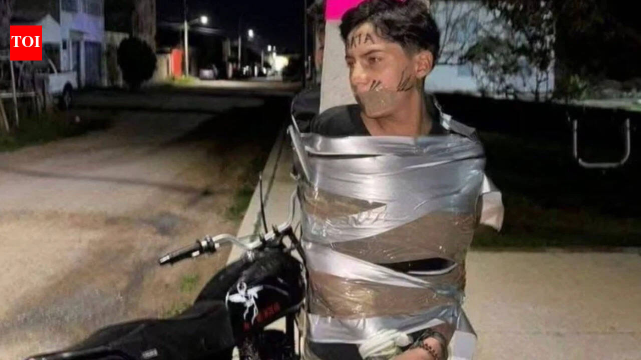 The dark knight of Jalisco: Mexico’s ‘Batman’ hunts motorcycle thieves, leaves them taped to lampposts