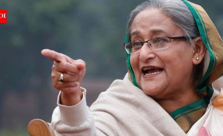 I don’t fear death, will return to Bangladesh this year: Former PM Sheikh Hasina | India News