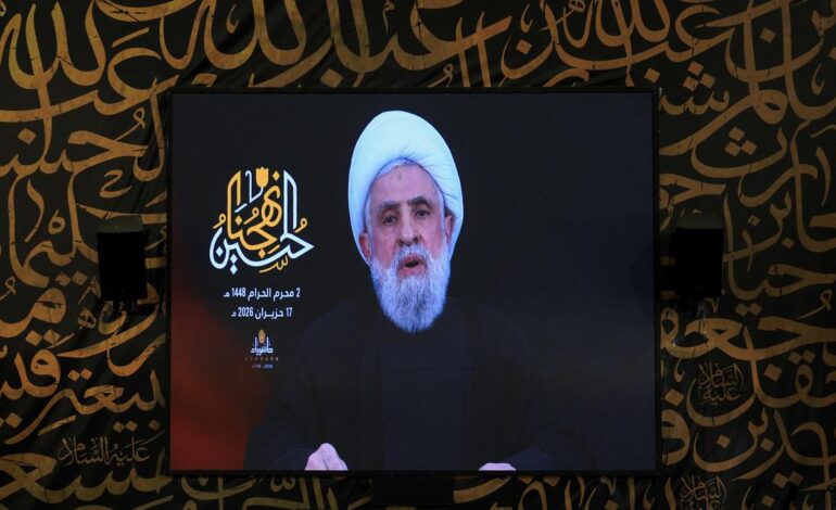 Hezbollah chief calls U.S.-Israel-Lebanon deal ‘grave blunder’, deems it null and void
