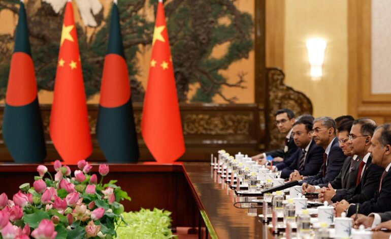 Bangladesh urges China to reduce trade gap
