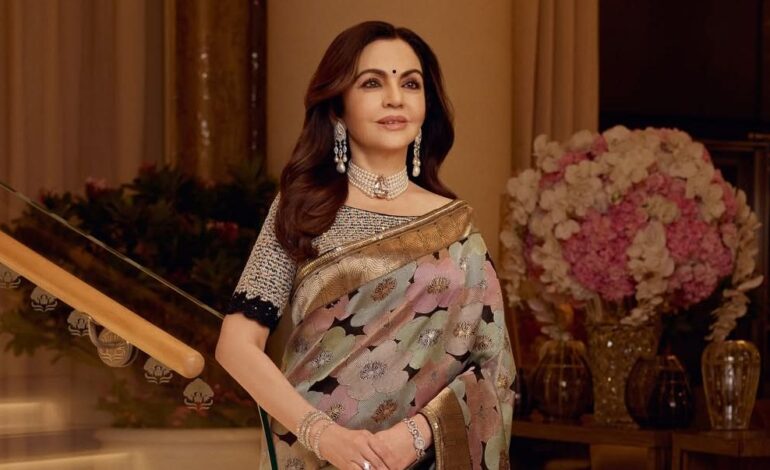 15 standout saris from Nita Ambani’s wardrobe, from Banarasi to Paithani