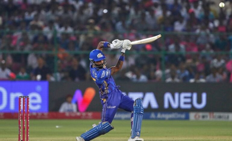 Watch: Table Toppers Mumbai Indians Celebrate Hardik Pandya’s ‘Captain’s Knock’ | Cricketnext News
