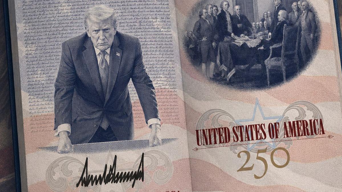 Trump unveils new U.S. passport featuring his image