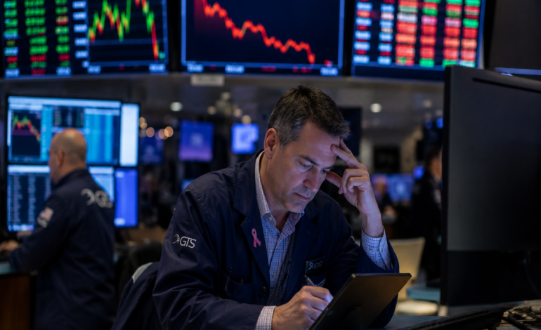 Dow Jones| Nasdaq | US Stock Market Today | Live: US market edges lower as chip stocks resume slide