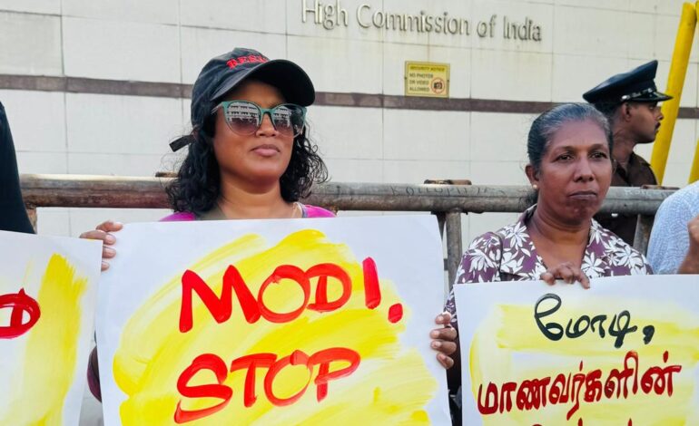 Sri Lankan activists, trade unionists express solidarity with Indian students