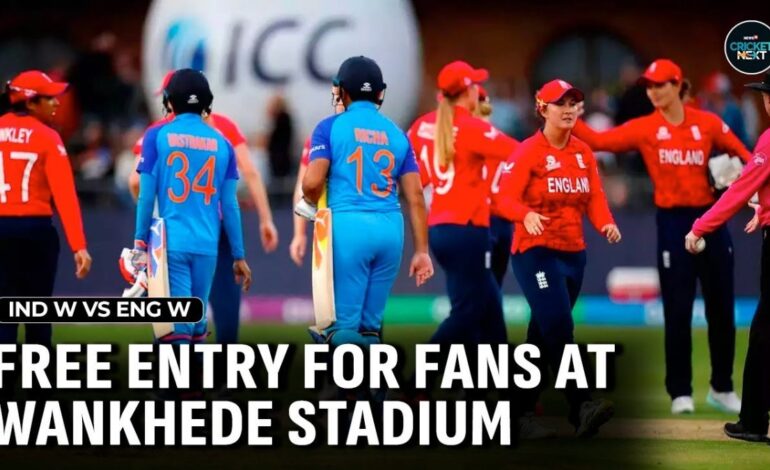 Fans to Get Free Entry at Wankhede Stadium for India W vs England W T20I Series