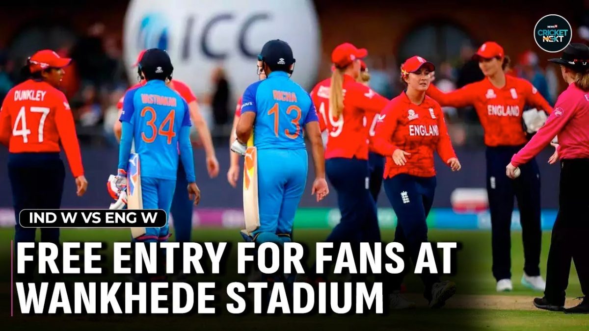 Fans to Get Free Entry at Wankhede Stadium for India W vs England W T20I Series