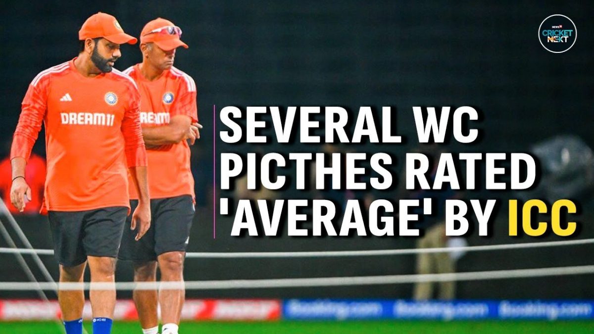Pitches Used for ICC World Cup Final and Second Semi-final Receive ‘Average’ Rating from ICC