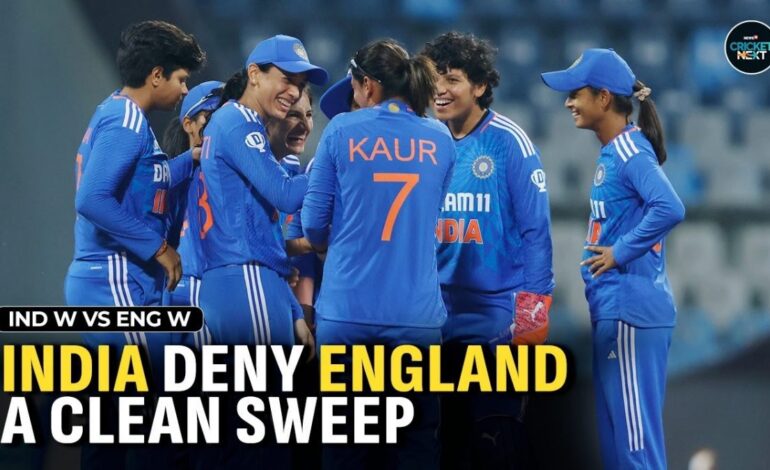 Ind W vs Eng W | India Stop England From A Clean Sweep With 5-Wicket Win In Third T20I