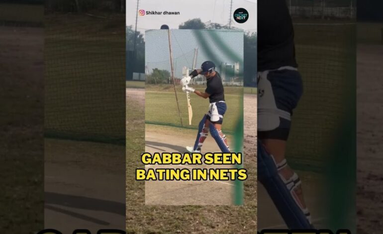 Shikhar Dhawan Seen Bating in Nets after 6 Months, Start Preparations for IPL 2024