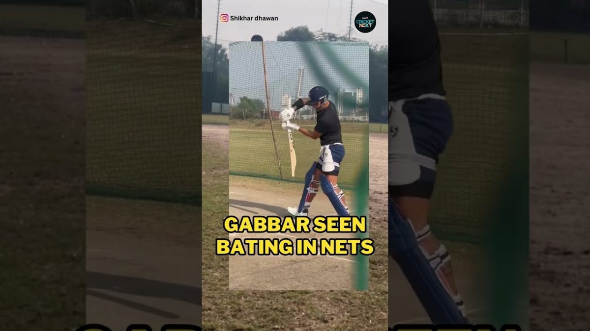 Shikhar Dhawan Seen Bating in Nets after 6 Months, Start Preparations for IPL 2024