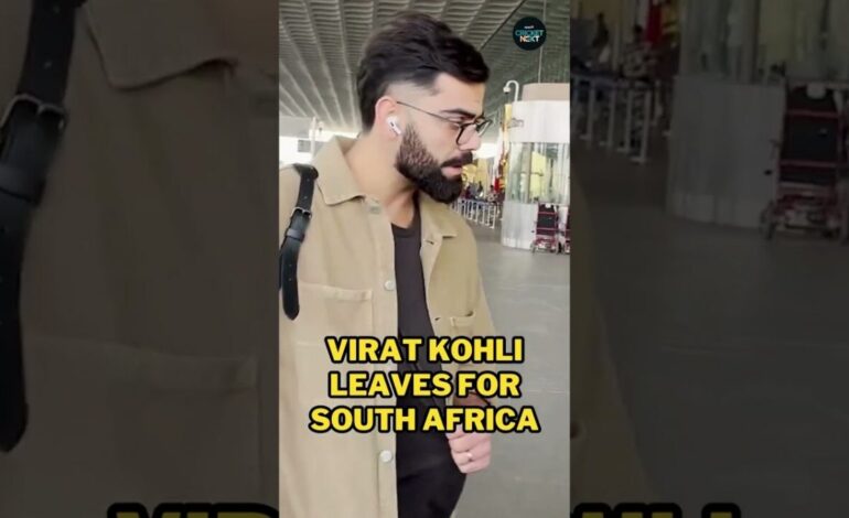 Virat Kohli Leaves for South Africa to Join India Squad | Ind vs Sa | CricketNext