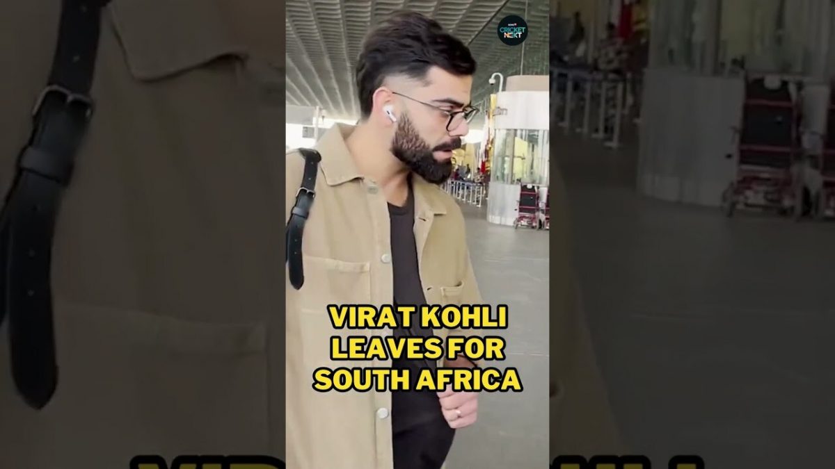 Virat Kohli Leaves for South Africa to Join India Squad | Ind vs Sa | CricketNext