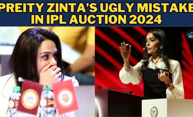 Preity Zinta’s Punjab Kings Buys Wrong Player by Mistake, Denied Reversal | CricketNext | IPL 2024