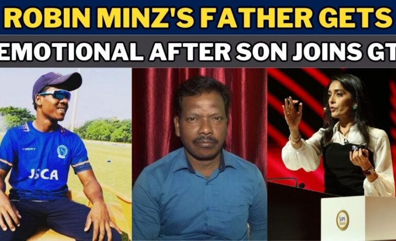 Robin Minz’s Father gets Emotional After Son Joins Gujarat Titans | CricketNext | IPL 2024