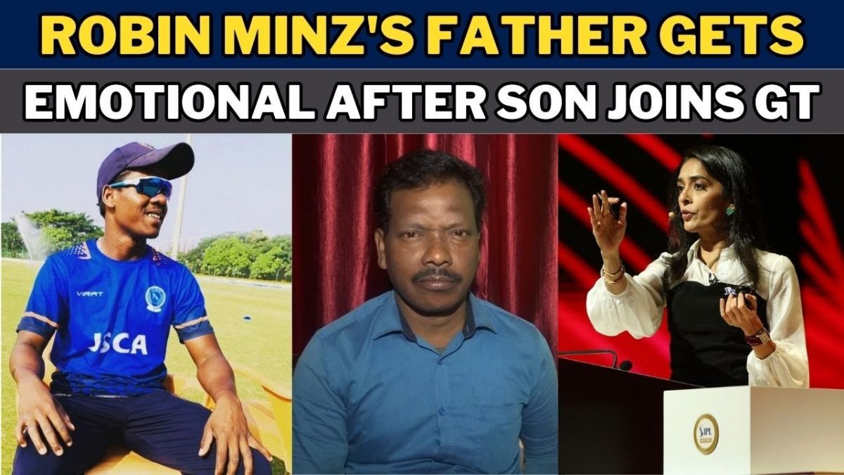Robin Minz’s Father gets Emotional After Son Joins Gujarat Titans | CricketNext | IPL 2024
