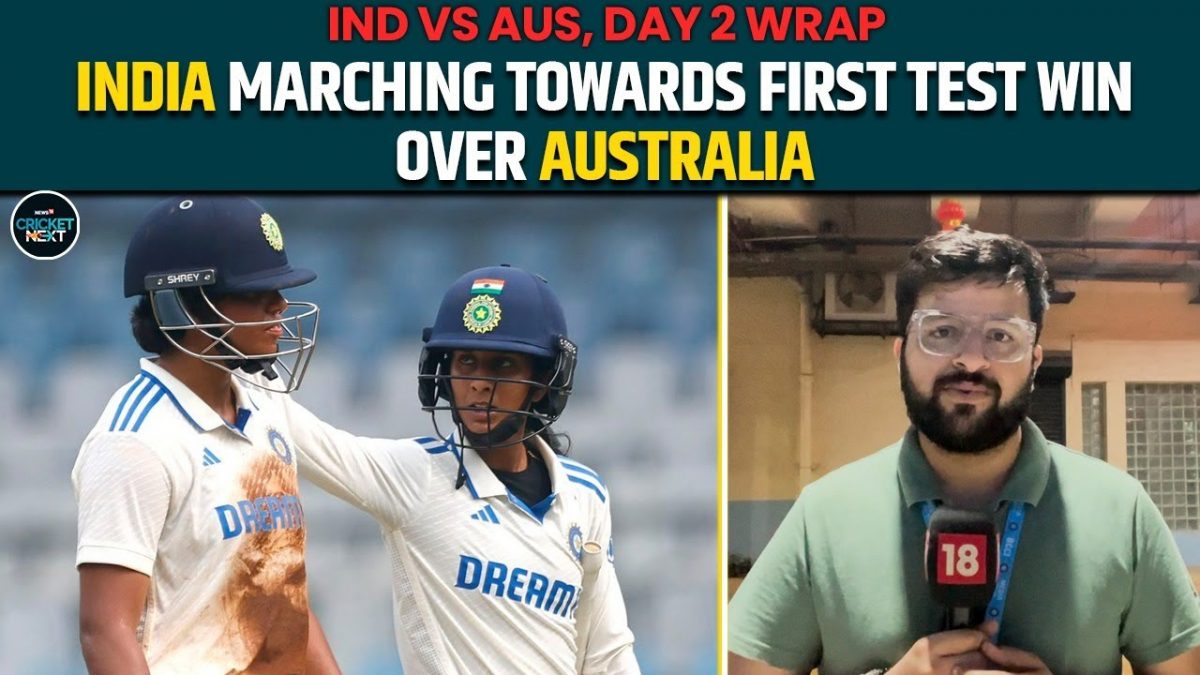 INDW vs AUSW: Deepti Sharma-Pooja Vastrakar Gritty Stand Helps India Take 157 Runs Lead on Day 2