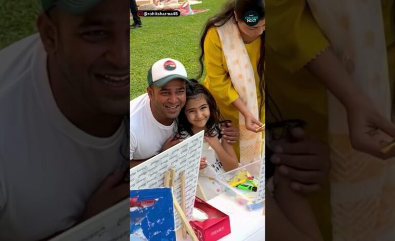 Rohit Sharma and Ritika Sajdeh Celebrate Their Daughter Samaira’s 5th Birthday