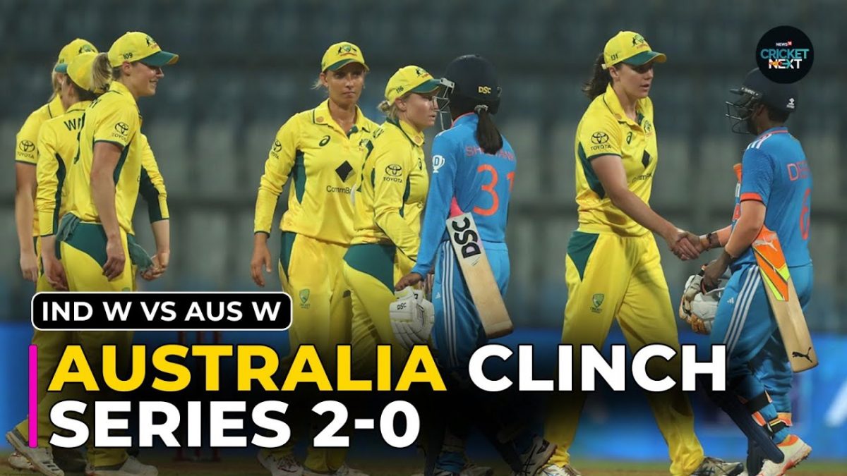 Deepti Sharma, Richa Ghosh’s Efforts in Vain As Australia Beat India to Clinch Series 2-0| IndvsAus