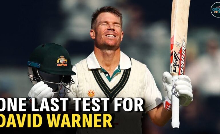 David Warner All Set To Play Last Test Of His Career Against Pakistan at SCG | Aus vs Pak
