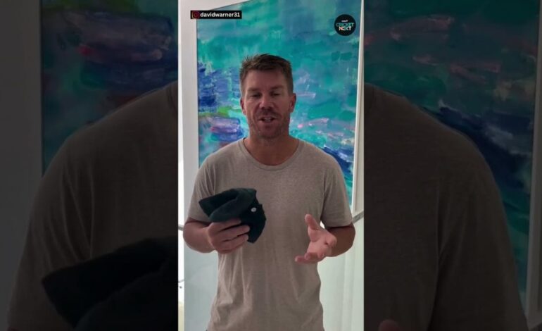David Warner’s Missing Baggy Green Cap Found After Going Missing Ahead of Final Test