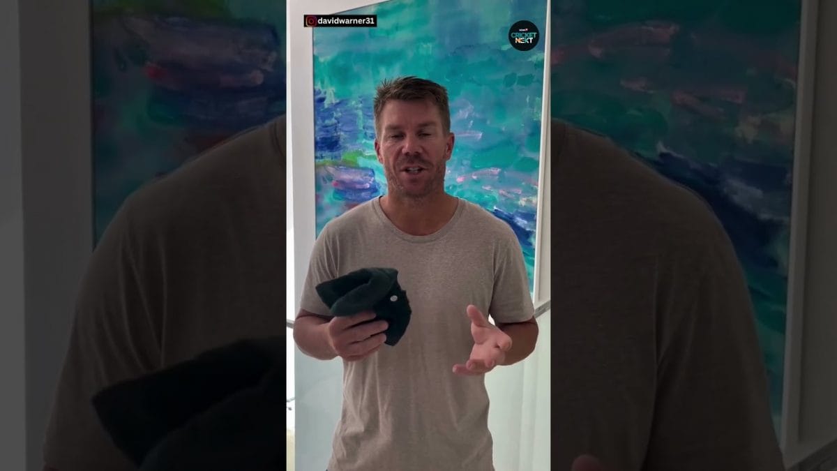 David Warner’s Missing Baggy Green Cap Found After Going Missing Ahead of Final Test