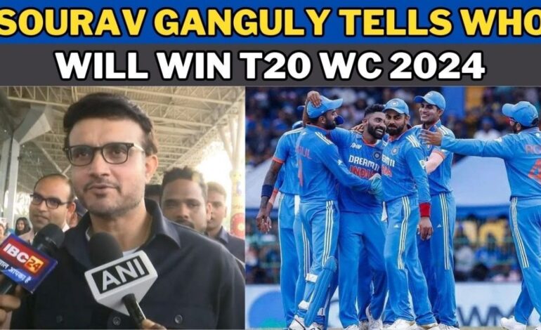Sourav Ganguly on T20 World Cup 2024: “Couldn’t Win Odi Wc But Will Win T20 Wc” | Cricket News