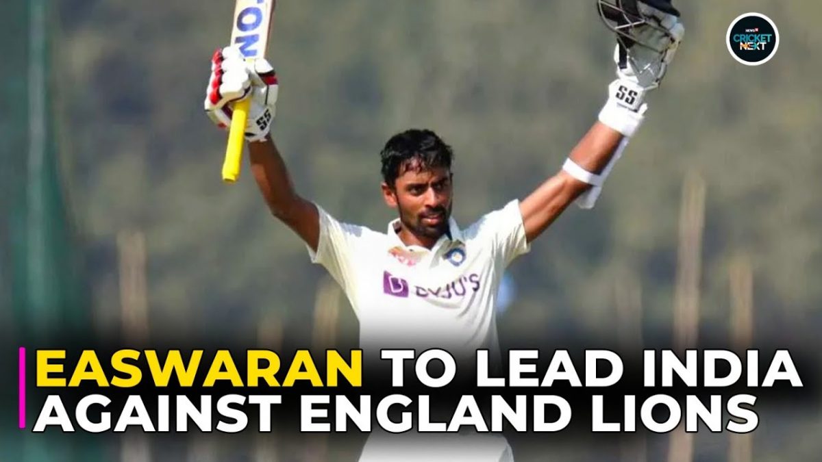 Abhimanyu Easwaran To Lead India A Against England Lions as BCCI Announce Squad