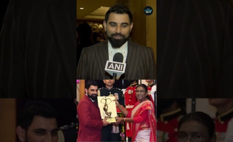 Mohammad Shami on Winning Arjuna Award | Cricket News