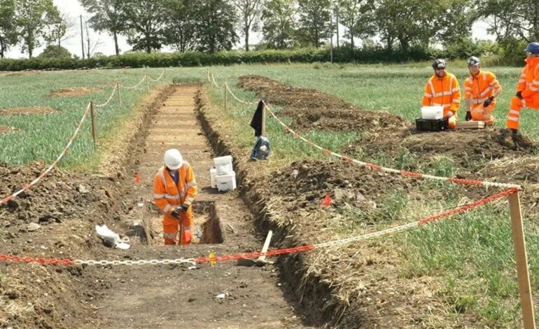 A 1740-year-old Roman coin was found during an English railway dig, revealing a hidden world beneath the ground | World News