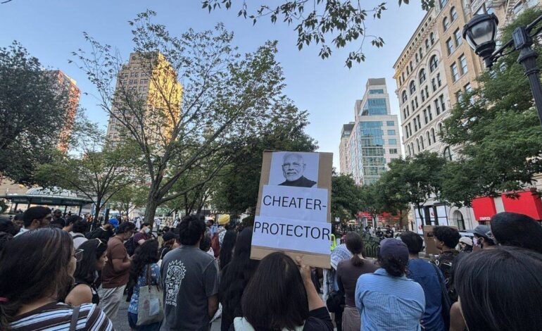 Global Solidarity for NEET Protests: Students Rally in New York and London | India News