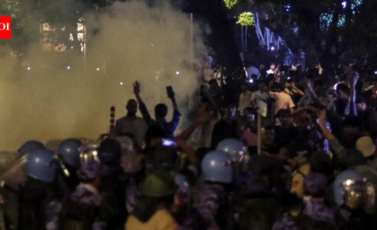 Complaint filed in NHRC over police ‘brutality’ on protesters at Jantar Mantar | India News