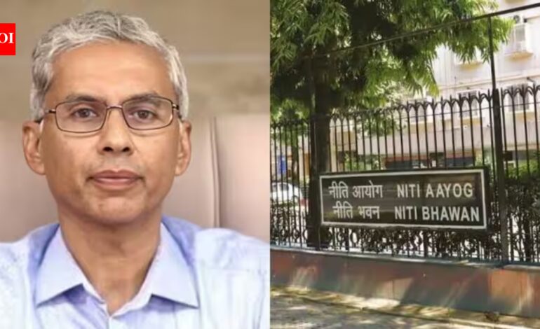 Anurag Jain named new Niti Aayog CEO | India News