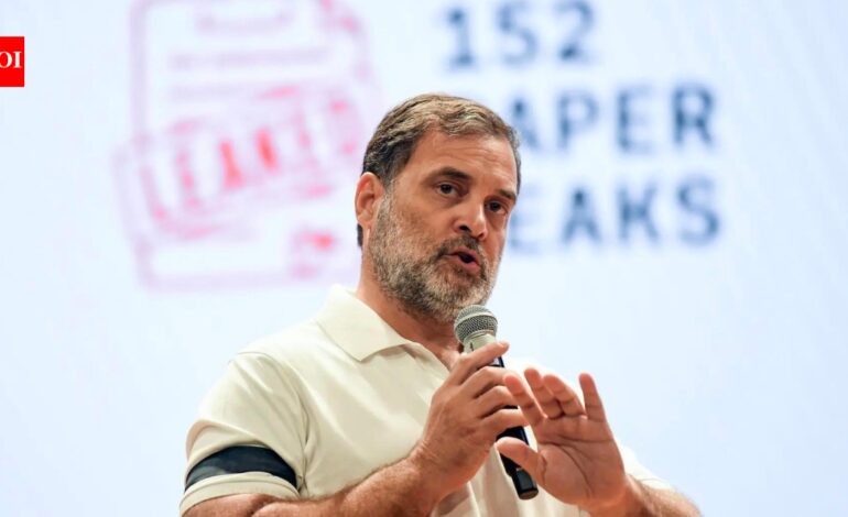 ‘You harmed future of our youth most’: Rahul Gandhi rebuts PM’s fast-track courts announcement, repeats 3 demands | India News