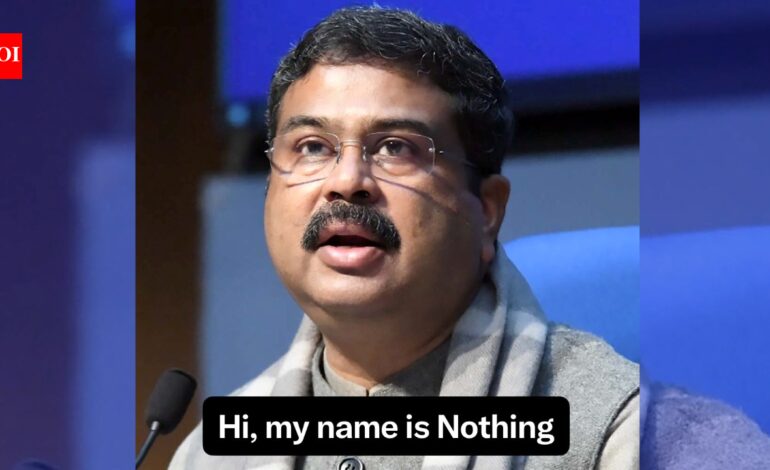‘Name is Nothing’: CJP reacts to PM Modi’s vow of punishing paper leak offenders with Dharmendra Pradhan’s photo | India News
