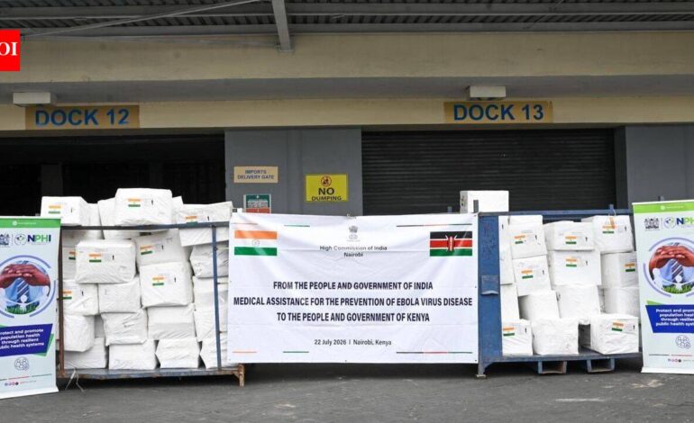 India sends medical assistance to Kenya to strengthen preparedness for Ebola | India News