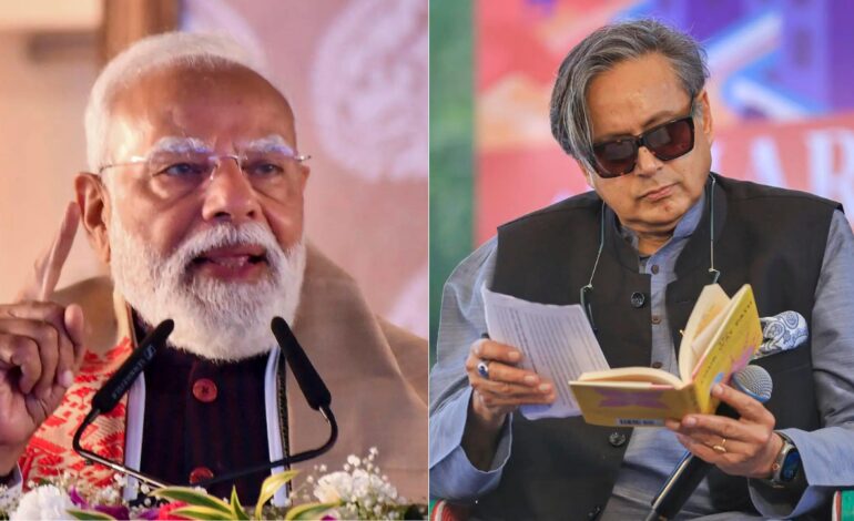 ‘Hamesha der kar deta hoon…’: Shashi Tharoor’s quotes Urdu poet Munir Niazi to target PM Modi’s paper leak response | India News