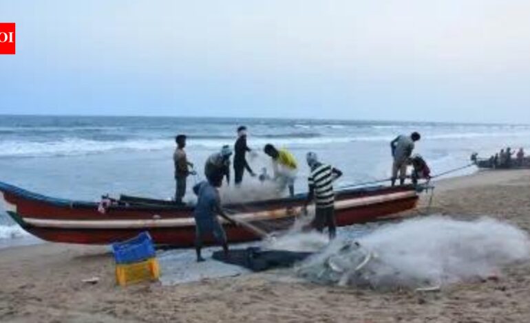 9 Indian fishermen held by Sri Lankan navy for alleged illegal fishing | India News