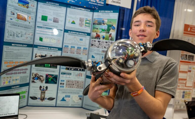 Meet Evan Budz: The 16-year-old Canadian who built an AI-powered robot turtle to detect microplastics with 94% accuracy |