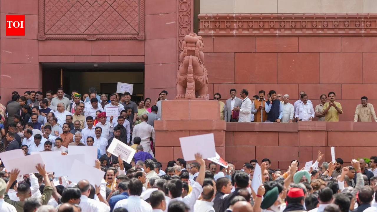 NEET deadlock washes out 4th straight day of Parliament monsoon session – key highlights | India News