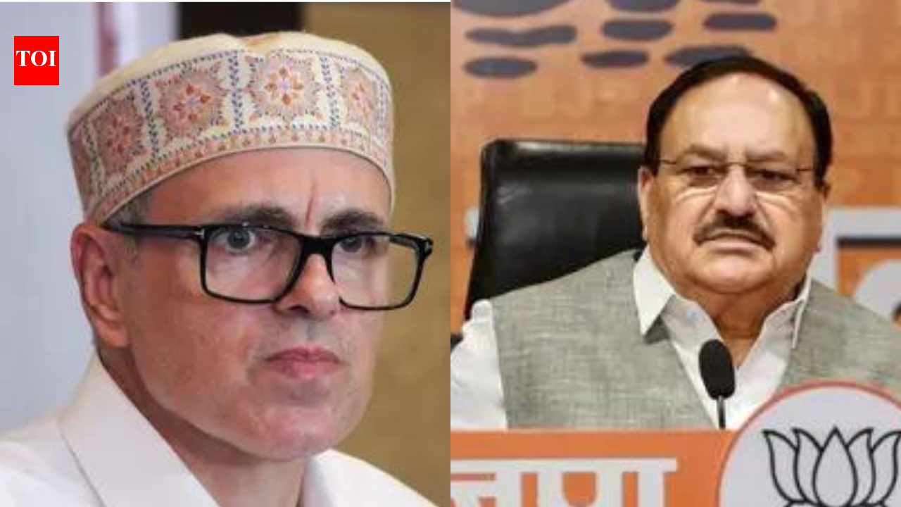 Omar Abdullah to JP Nadda: Right on J&K leak, wrong on facts | India News