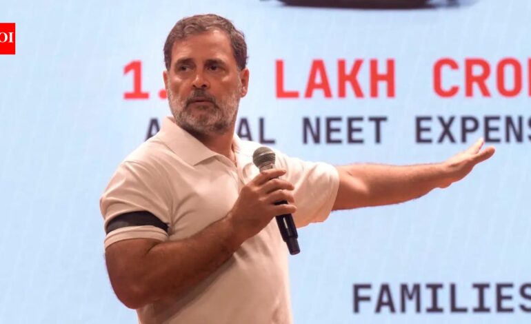 ‘How dare you threaten students’: Rahul Gandhi slams Delhi University over Jantar Mantar advisory | India News