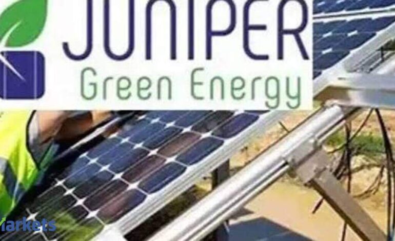 Juniper Green Energy to open Rs 1,800-cr IPO on July 30