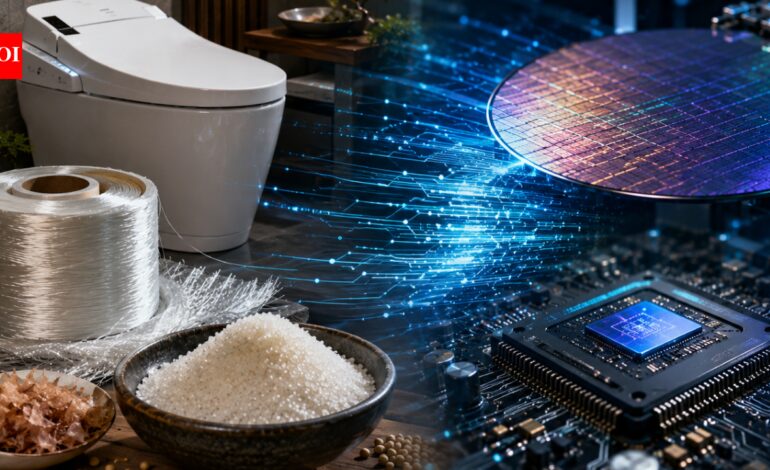 Japanese companies making toilets, glass fibre and seasonings, not AI chips, are among the AI boom’s biggest winners | World News