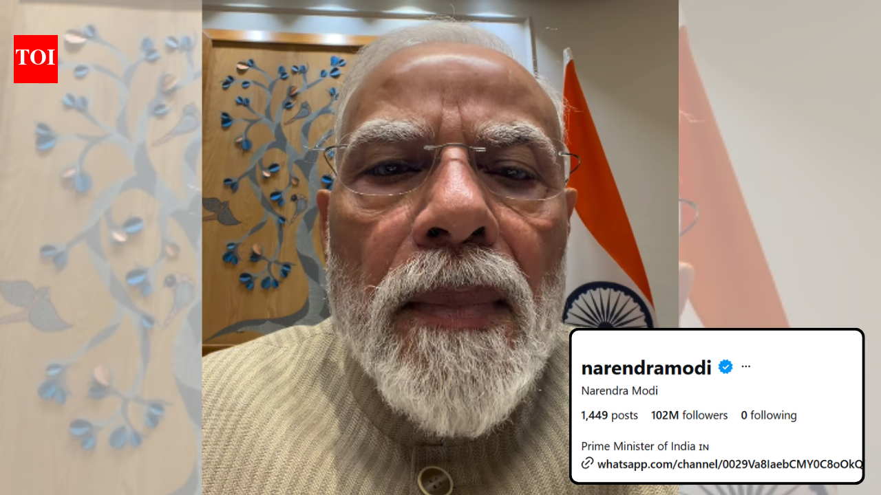 PM Modi gains 1 million Instagram followers overnight after selfie video amid NEET protest | India News