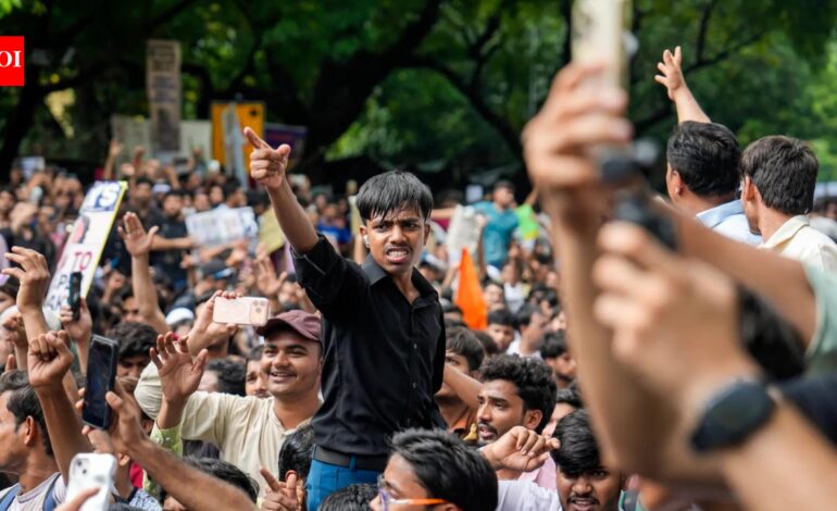 Police identify 2,500 people with criminal records at Jantar Mantar protest through facial recognition cameras | India News
