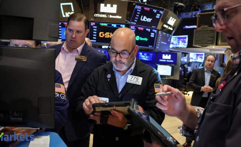 US stocks today: Nasdaq lags on angst over AI spending ahead of earnings reports